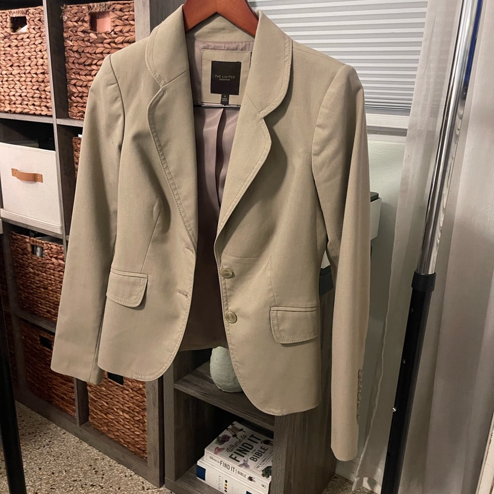 The Limited Tan Blazer